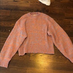 Orange and Blue Sweater